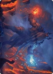 Aegar the Freezing Flame Art Card (55) [ASKHM] - MTG Single