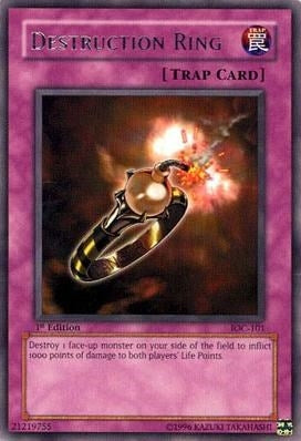 Destruction Ring (101) - YuGiOh Single