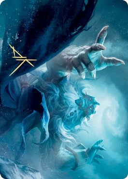 Cyclone Summoner Art Card (Gold-Stamped Signature) (13) [ASKHM] - MTG Single