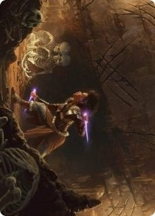 Dogged Pursuit Art Card (21) [ASKHM] - MTG Single