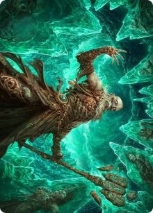 Draugr Necromancer Art Card (22) [ASKHM] - MTG Single