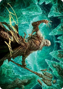 Draugr Necromancer Art Card (Gold-Stamped Signature) (22) [ASKHM] - MTG Single