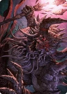 Dream Devourer Art Card (23) [ASKHM] - MTG Single