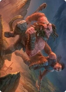 Dwarven Reinforcements Art Card (33) [ASKHM] - MTG Single