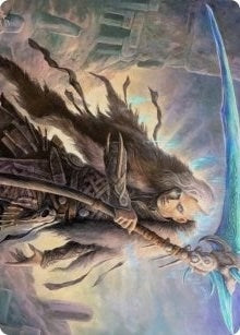 Egon God of Death Art Card (24) [ASKHM] - MTG Single