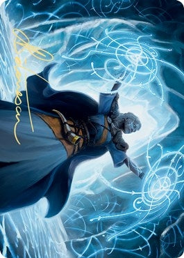 Frost Augur Art Card (Gold-Stamped Signature) (14) [ASKHM] - MTG Single