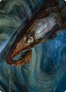 Funeral Longboat Art Card (68) [ASKHM] - MTG Single