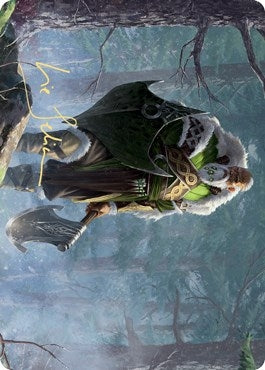 Fynn the Fangbearer Art Card (Gold-Stamped Signature) (44) [ASKHM] - MTG Single