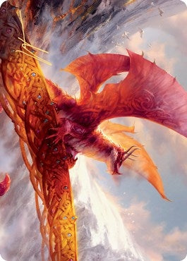 Goldspan Dragon Art Card (Gold-Stamped Signature) (35) [ASKHM] - MTG Single