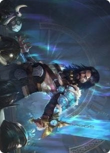 Halvar God of Battle Art Card (2) [ASKHM] - MTG Single