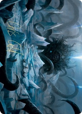 Icebreaker Kraken Art Card (Gold-Stamped Signature) (15) [ASKHM] - MTG Single