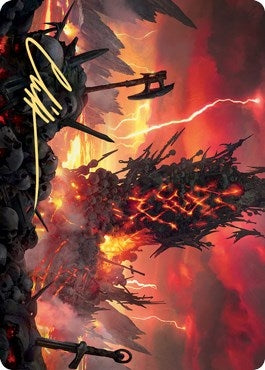 Immersturm Skullcairn Art Card (Gold-Stamped Signature) (71) [ASKHM] - MTG Single
