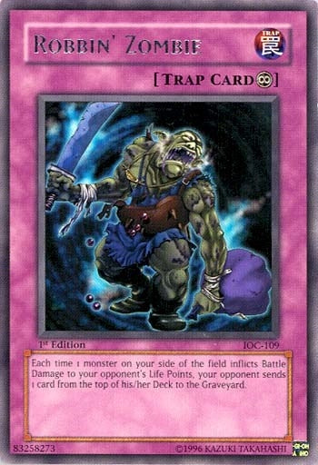 Robbin’ Zombie (109) - YuGiOh Single
