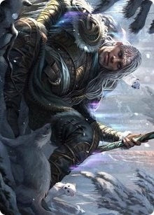 Jorn God of Winter Art Card (47) [ASKHM] - MTG Single