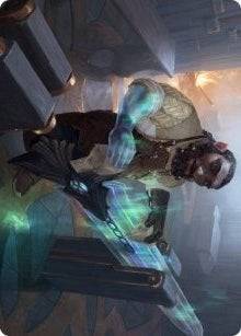 Koll the Forgemaster Art Card (59) [ASKHM] - MTG Single