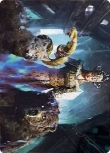 Kolvori God of Kinship Art Card (48) [ASKHM] - MTG Single