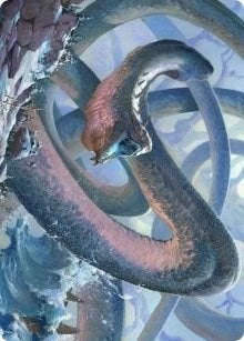 Koma Cosmos Serpent Art Card (60/81) (60) [ASKHM] - MTG Single