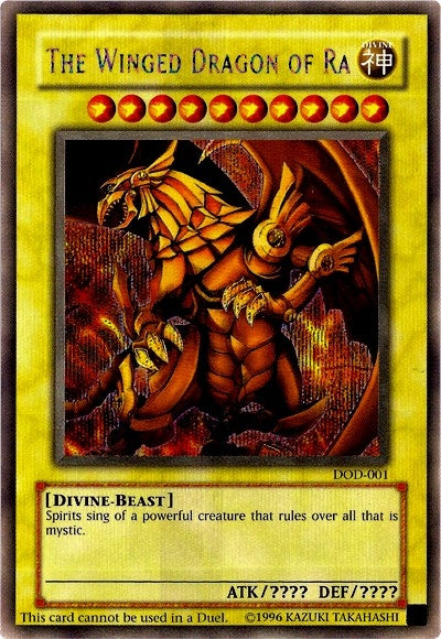 The Winged Dragon of Ra (1) - YuGiOh Single