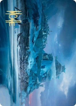 Port of Karfell Art Card (Gold-Stamped Signature) (72) [ASKHM] - MTG Single