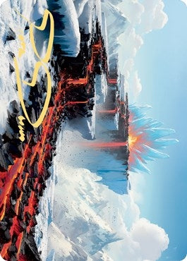 Surtland Frostpyre Art Card (Gold-Stamped Signature) (75) [ASKHM] - MTG Single