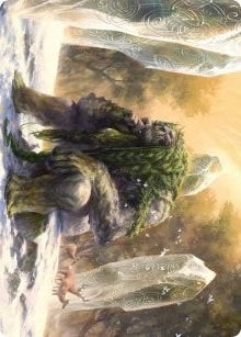 Svella Ice Shaper Art Card (66) [ASKHM] - MTG Single