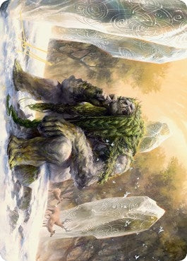 Svella Ice Shaper Art Card (Gold-Stamped Signature) (66) [ASKHM] - MTG Single