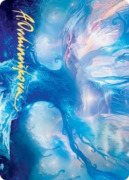 The World Tree Art Card (Gold-Stamped Signature) (76) [ASKHM] - MTG Single