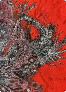 Varragoth Bloodsky Sire Art Card (78) [ASKHM] - MTG Single