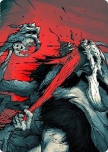Vorinclex Monstrous Raider Art Card (79/81) (79) [ASKHM] - MTG Single