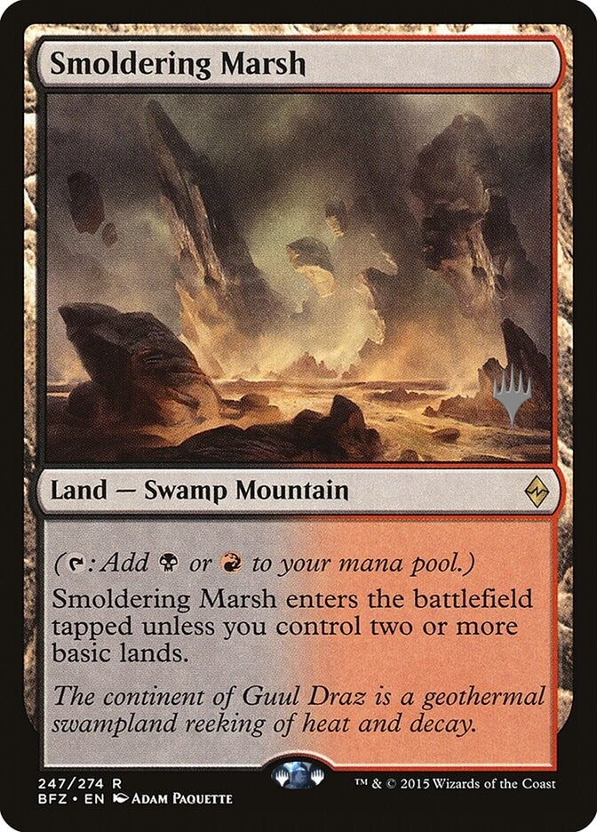 Smoldering Marsh [PPKHM] - MTG Single