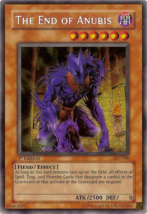 The End of Anubis (0) - YuGiOh Single