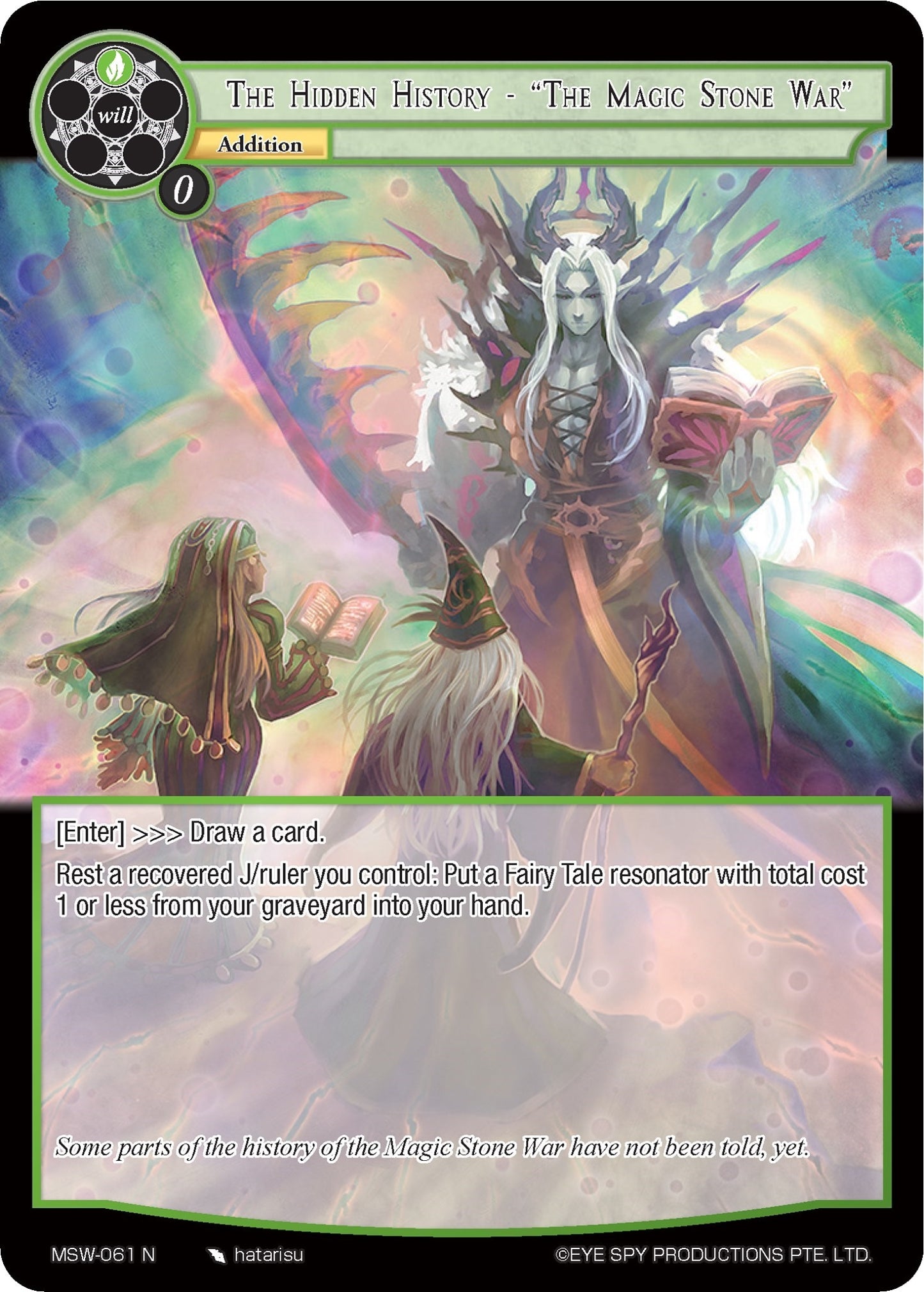 The Hidden History - ’The Magic Stone War’ (61) [MSW] - Force of Will Single