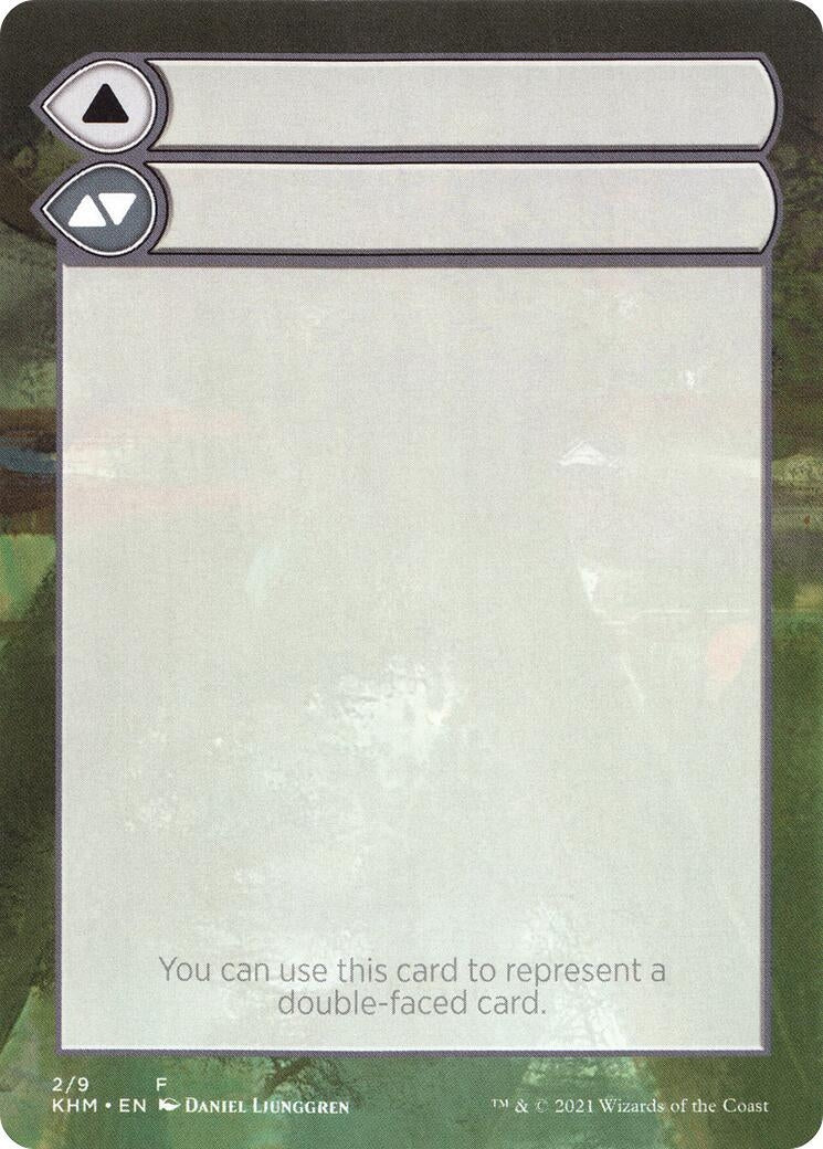Helper Card - 2/9 (2) [KHM] - MTG Single