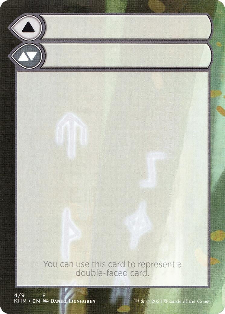 Helper Card - 4/9 (4) [KHM] - MTG Single