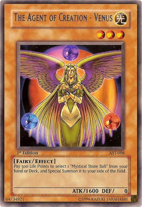The Agent of Creation - Venus (8) - YuGiOh Single