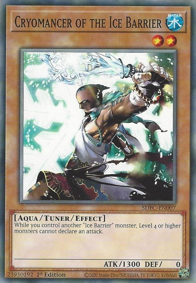 Cryomancer of the Ice Barrier (7) (SDFC) - YuGiOh Single