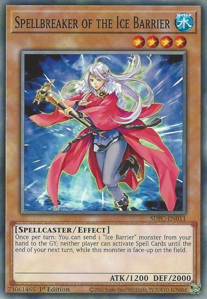 Spellbreaker of the Ice Barrier (11) (SDFC) - YuGiOh Single