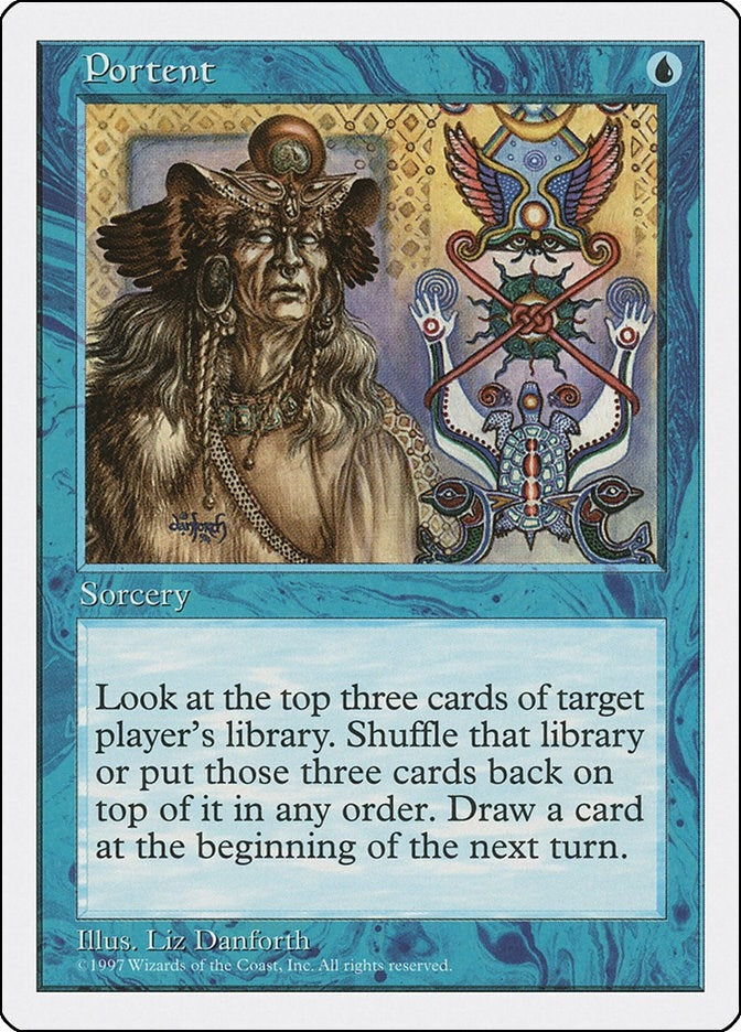 Portent [5ED] - MTG Single