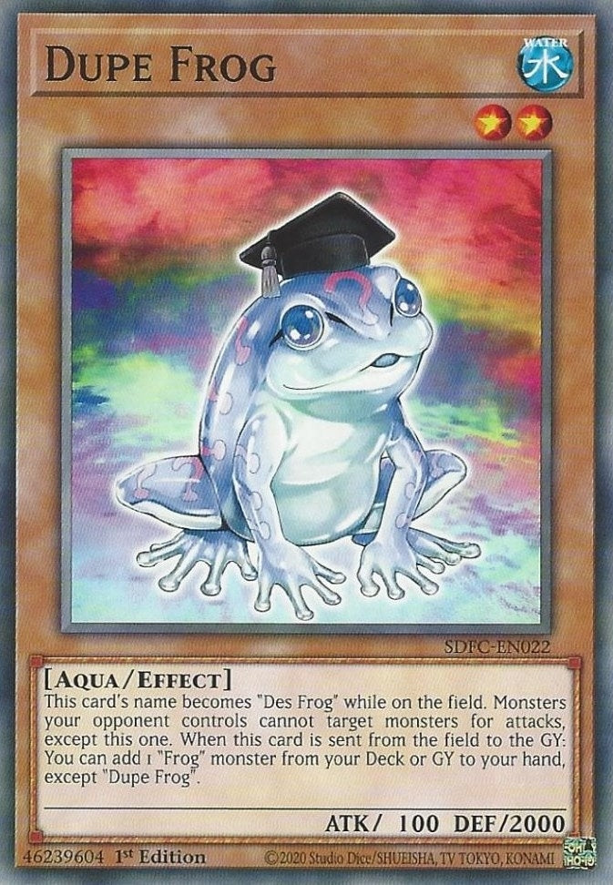 Dupe Frog (22) (SDFC) - YuGiOh Single