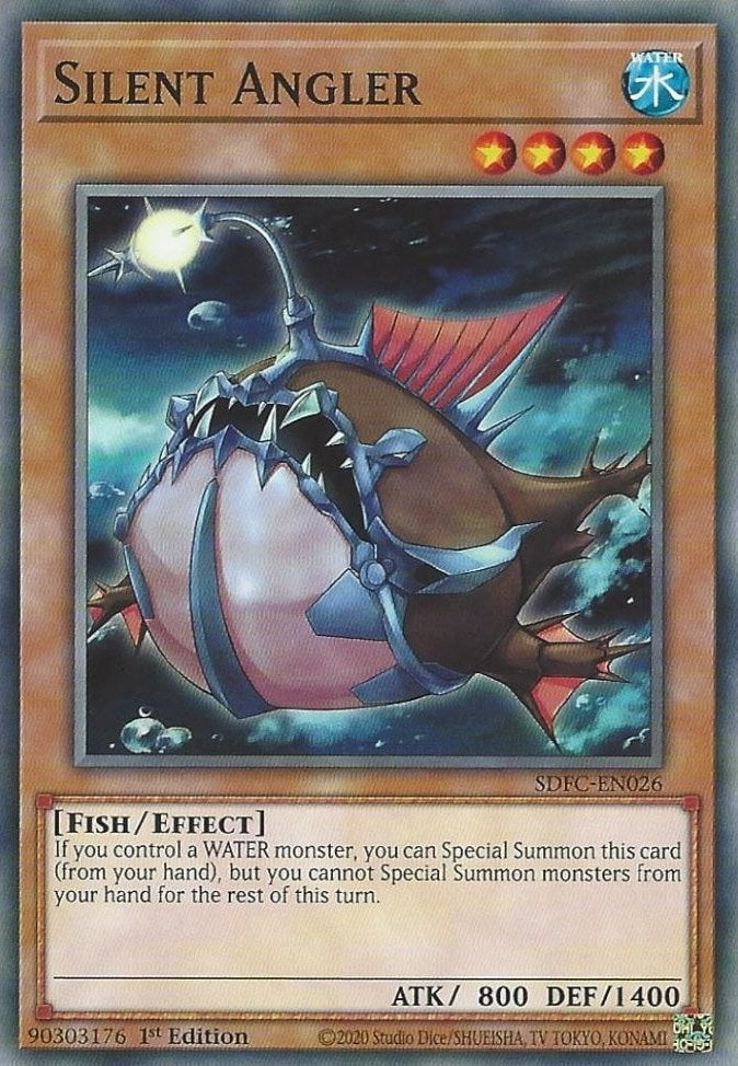 Silent Angler (26) (SDFC) - YuGiOh Single