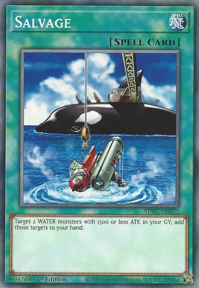 Salvage (32) (SDFC) - YuGiOh Single