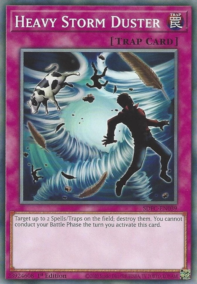 Heavy Storm Duster (39) (SDFC) - YuGiOh Single