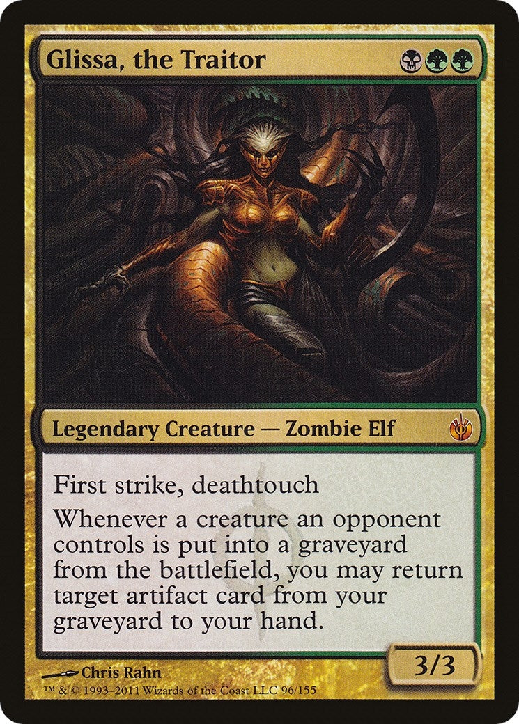 Glissa the Traitor (Mirrodin Besieged) (96) [OVER] - MTG Single