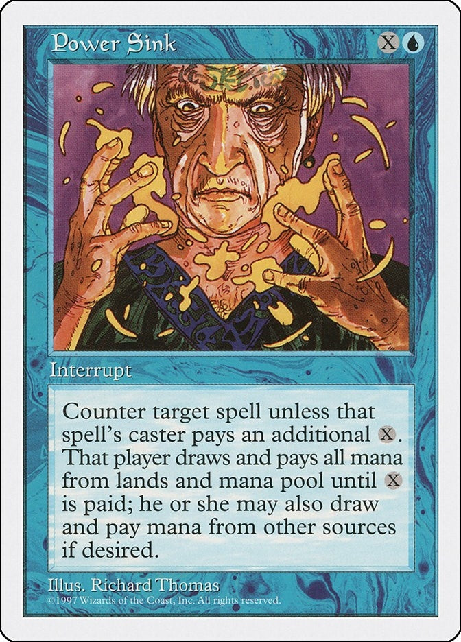 Power Sink [5ED] - MTG Single
