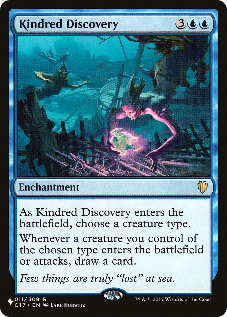 Kindred Discovery (11) [LIST] - MTG Single