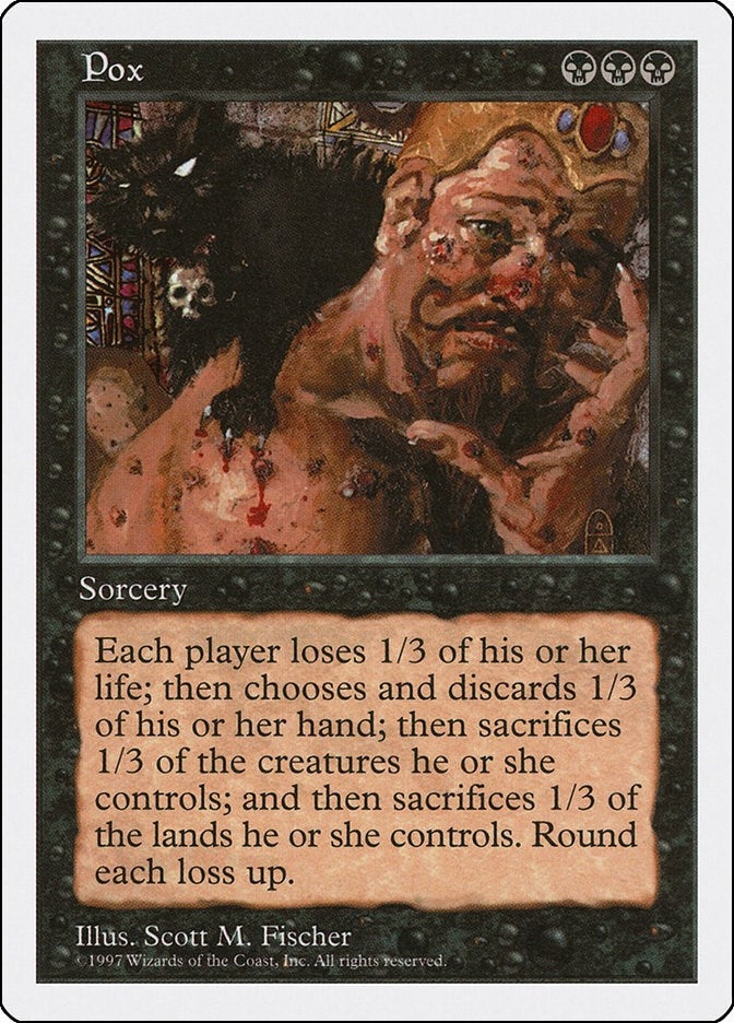 Pox [5ED] - MTG Single
