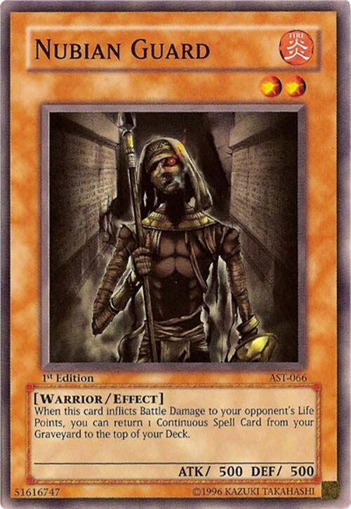 Nubian Guard (66) - YuGiOh Single