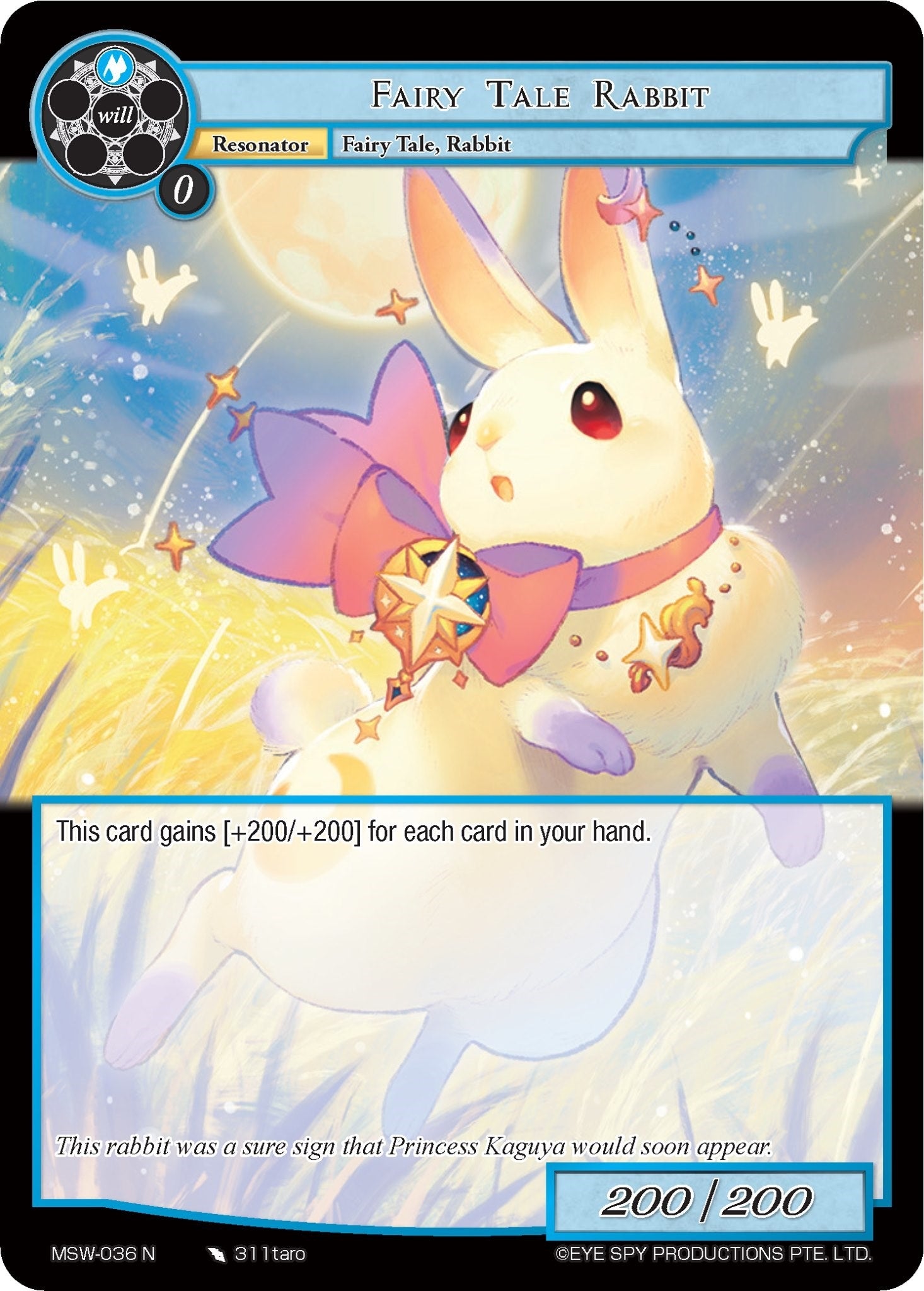 Fairy Tale Rabbit (36) [MSW] - Force of Will Single