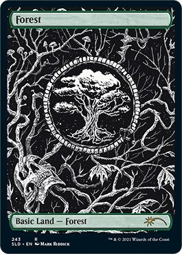 Forest (Crushing Brutality) (243) [SLD] - MTG Single