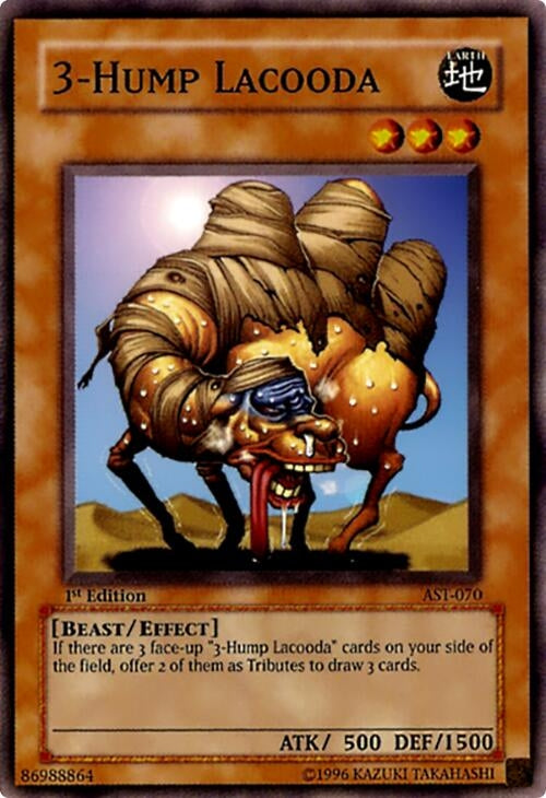 3-Hump Lacooda (70) - YuGiOh Single